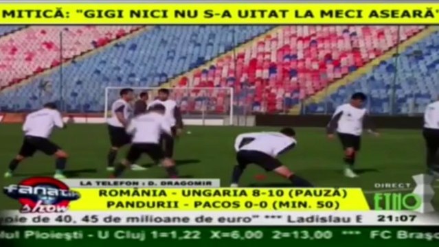 Dumitru Dragomir I la FANATIK Show (12.12.2013)