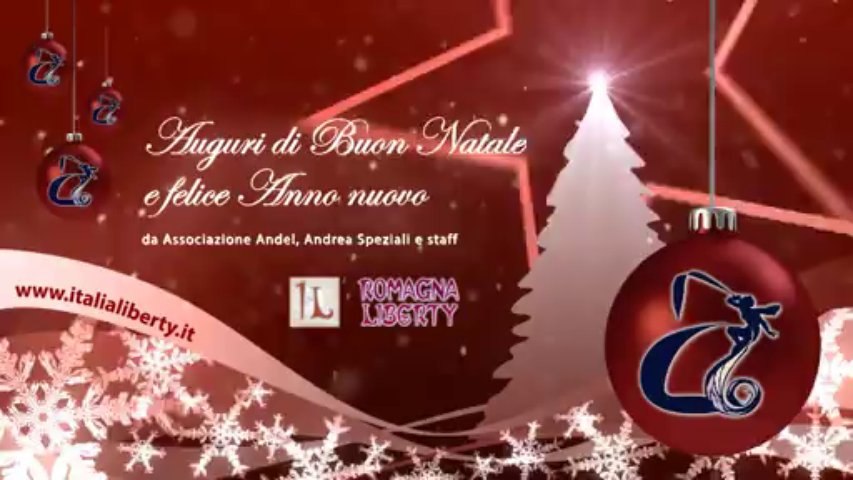 Auguri Di Buon Natale E Felice Anno Nuovo Da Italia Liberty Video Dailymotion