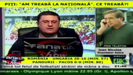 Ioan Niculae la FANATIK Show (12.12.2013)