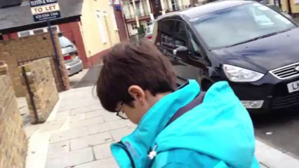 Luka fait du ripstick à Londres