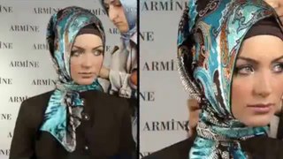 طريقة لف حجاب تركي جميلة جدا