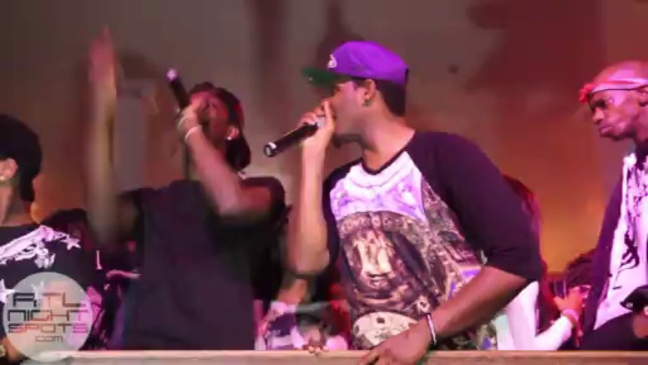 Young Thug Performing "Danny Glover" Live At Mansion Elan