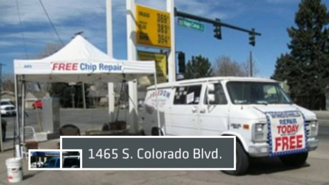 chipped windshield & car window repair Denver