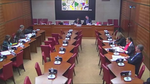 M. Michel Richard (SNPDEN-UNSA), Mme Isabelle Bourhis, Claire Krepper (SE-UNSA) et Mme Stéphanie de Vannsay - Jeudi 12 Décembre 2013