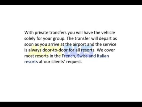 AlpyBus: We cover most resorts in the French, Swiss and Italian resorts at our clients’ request