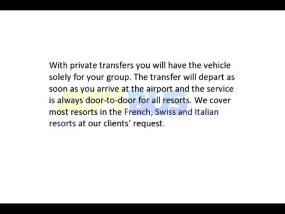 AlpyBus: "We cover most resorts in the French, Swiss and Italian resorts at our clients’ request"