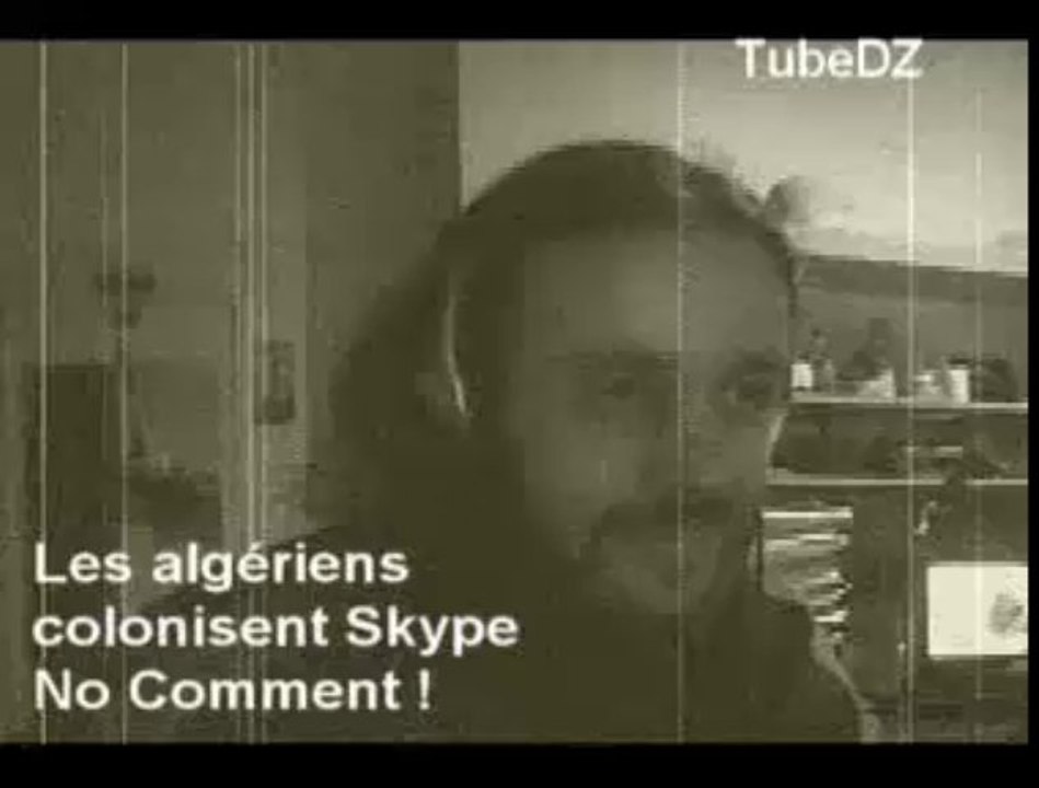 Les algériens colonisent Skype