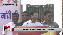 Rahul Gandhi in Churu (Rajasthan) says Rajasthan soon to have more development