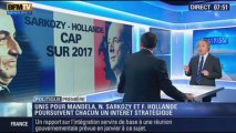 Politique Première: Nicolas Sarkozy et François Hollande unis pour Mandela - 13/12