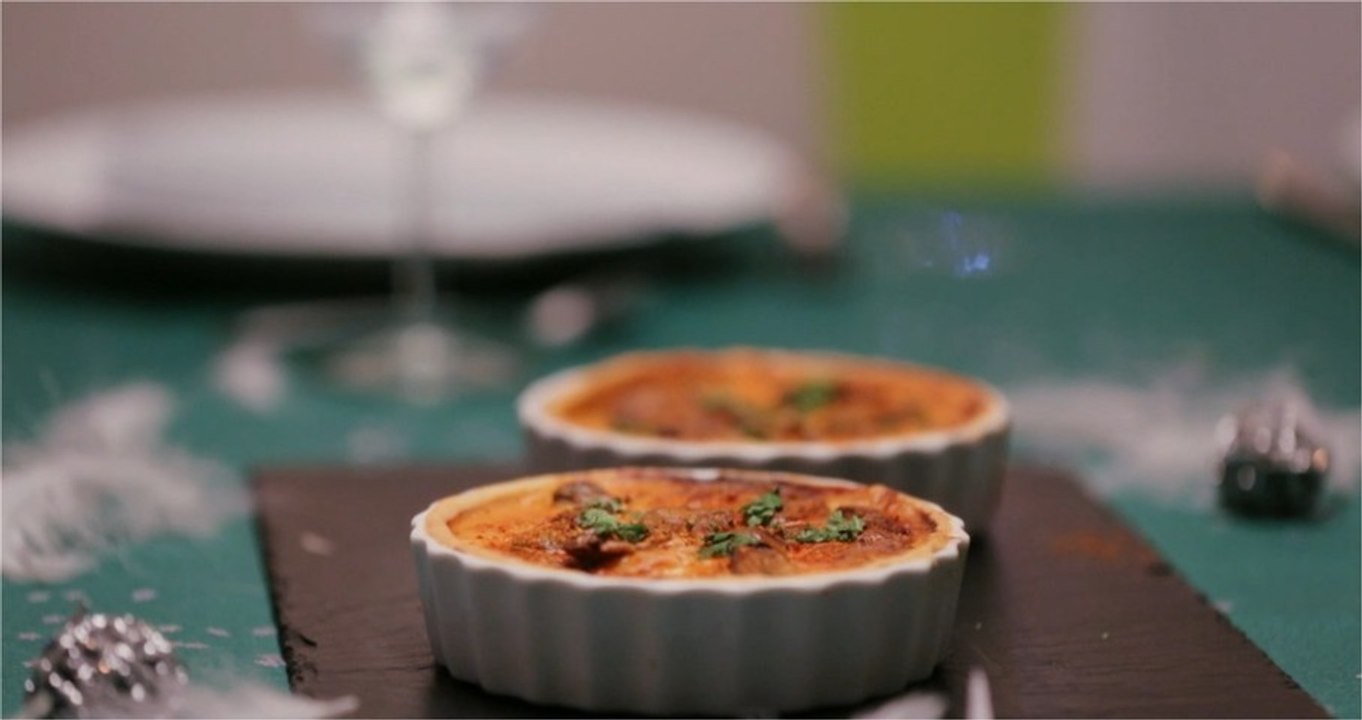 Mini quiches aux Champignons de Paris Cassegrain - 750 Grammes