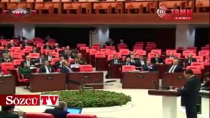 Tbmm'de 1 dakika 'bağırma' arası