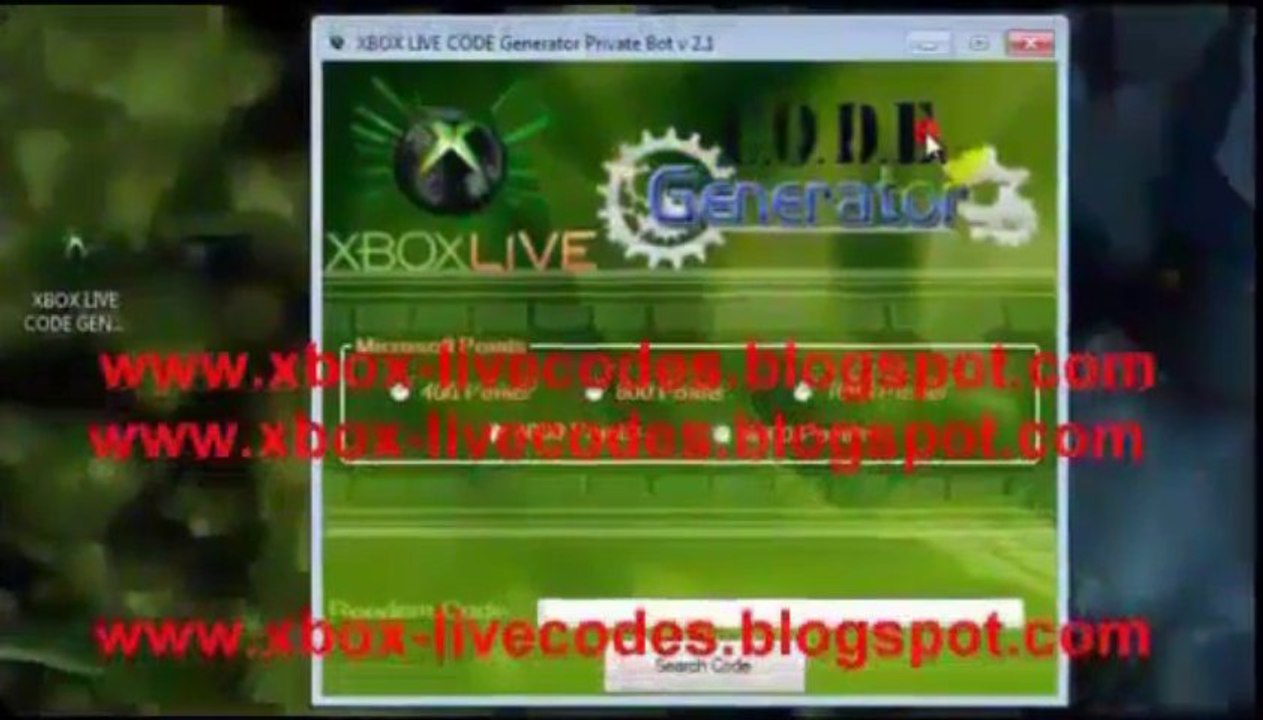 Microsoft Xbox Points Generator 2013 - Download Link