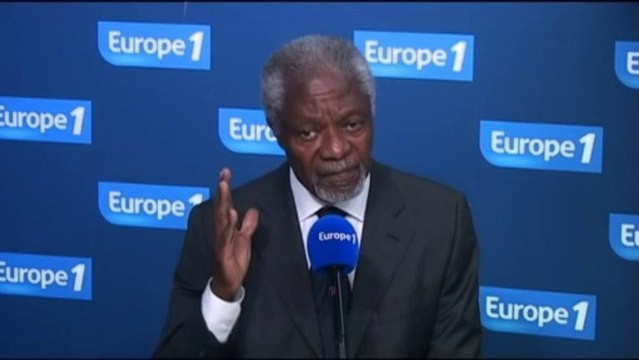 Kofi Annan soutient l'intervention de la France en Centrafrique