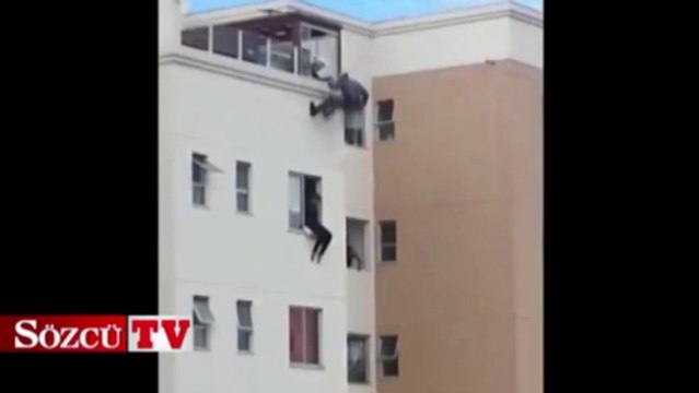 İntihar etmek isteyen adamı bu tekme kurtardı!