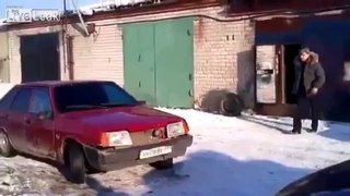Video of The problem with Russian cars