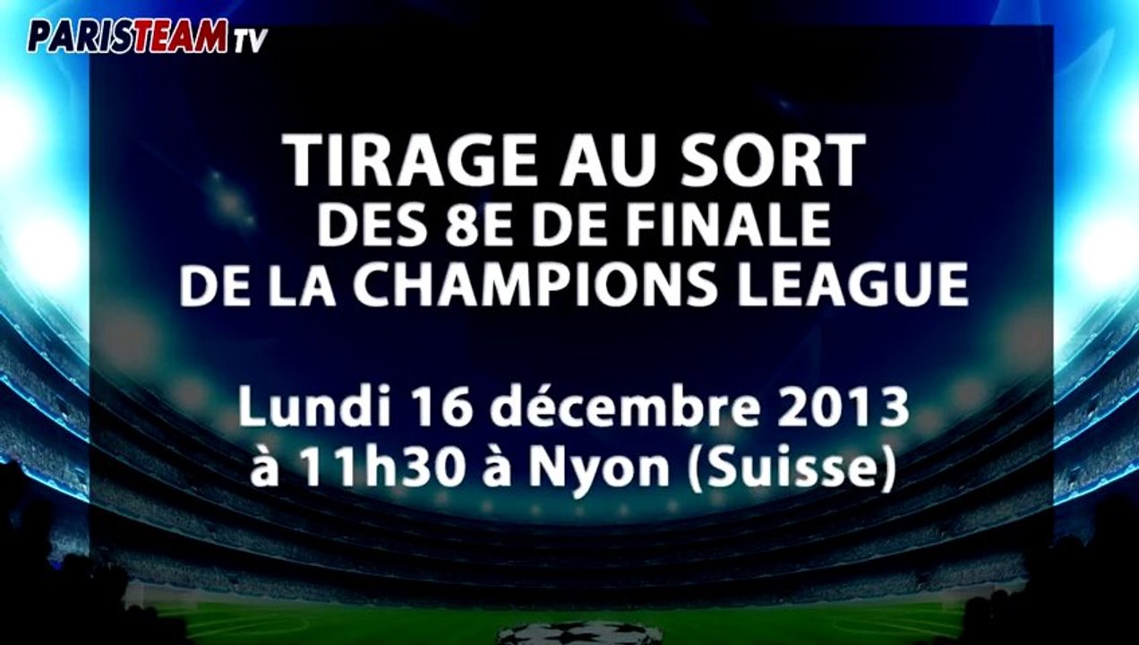 Champions League : tirage au sort des 8e