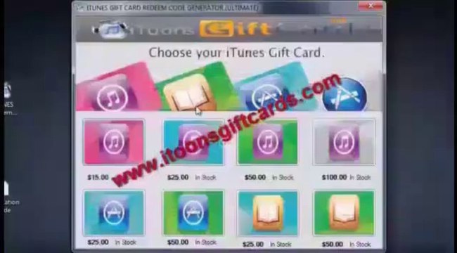 iTunes Gift Card Codes Generator 2013 Update Version
