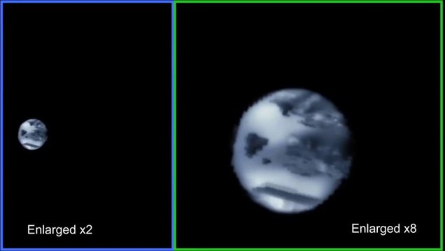 Juno Spacecraft Passes By Earth And Moon