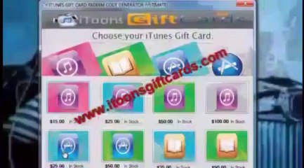 Itunes Gift Card Generator 2013 latest