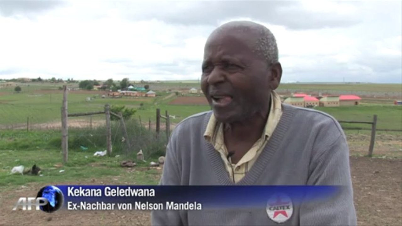 Mandela-Dorf sieht Anti-Apartheid-Legende als Mensch
