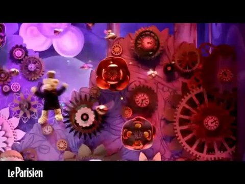 La magie des vitrines de Noël retrouvée.