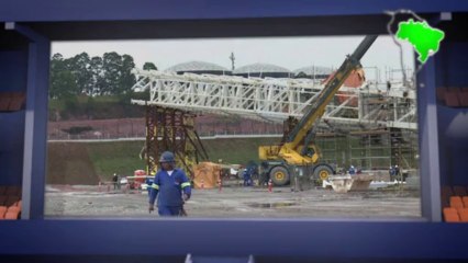 Coupe du Monde de foot 2014: L'Arena Corinthians de São Paulo
