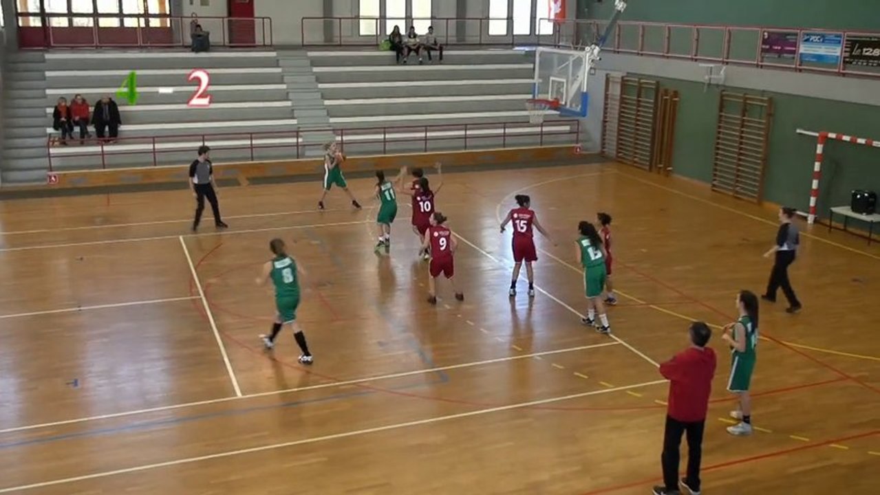 U17F Olivet Basket face à Feytiat le 08 12 13