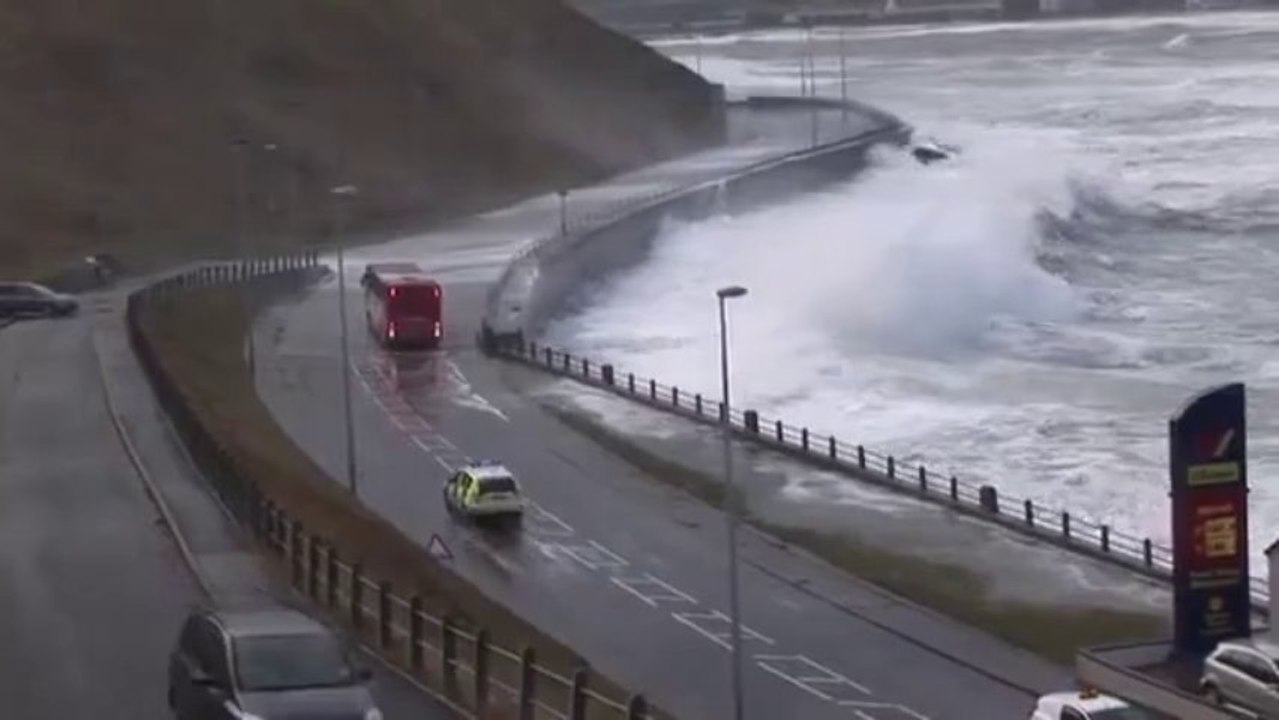 Storm in Scotland 5th December 2013 Thursday