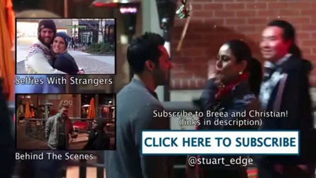 Bisous sous la neige , il piège des filles - Caméra cachée