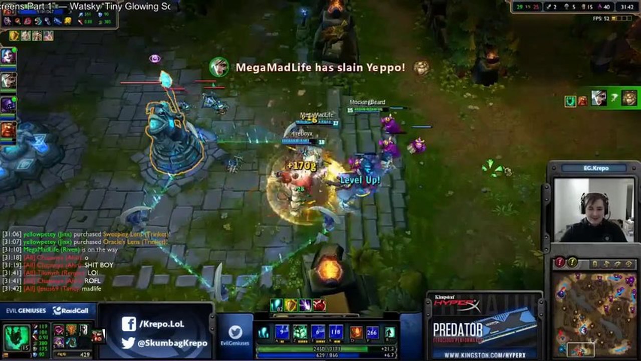 Krepo en mode MadLife - League of legends - team-aaa.com