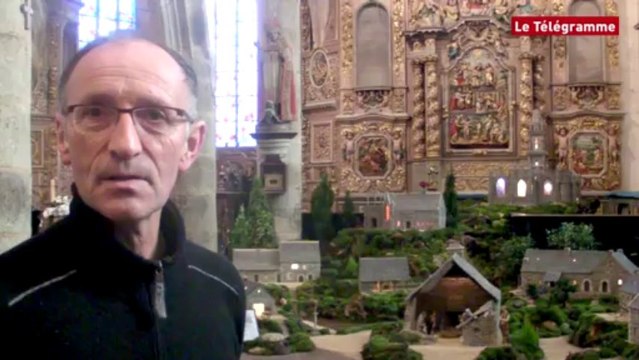 Noël dans le pays de Morlaix. La crèche de Lampaul-Guimiliau a 20 ans