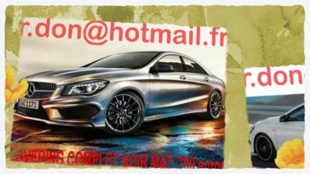 Mercedes CLA noir mat, Mercedes CLA noir mat, Mercedes noir mat, Mercedes CLA Covering noir mat, Mercedes CLA peinture noir mat, Mercedes CLA noir mat