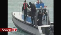 Polis denizde ceset aradı