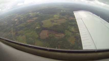 Flying in French Guiana : Cacao - Cayenne