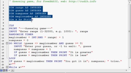 Learn FreeBASIC Programming: Easy Tutorial & Sample Code 💻