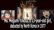 Ms. Megumi Yokota, a 13-year-old girl, abducted by North Korea