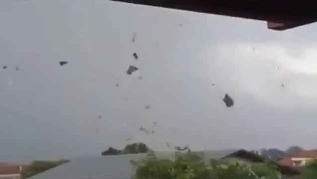 Violent Tornado in BALI - Inside the Storm!
