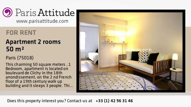 1 Bedroom Apartment for rent - Moulin Rouge/Pigalle, Paris - Ref. 6464