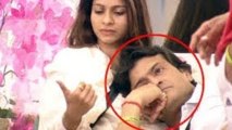 Caught |  Armaan sleeping On Tanisha's Chest | Bigg Boss 7