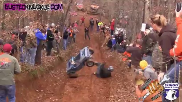 EXTREME BARBIE JEEP RACING CRASHES