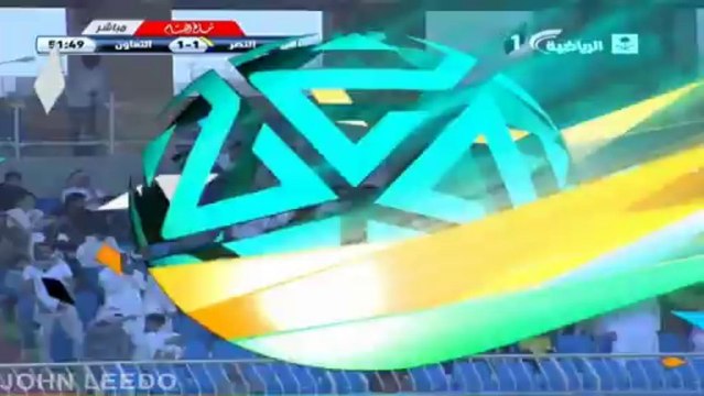 هدف #التعاون الأول على #النصر #دوري #جميل الجولة 13