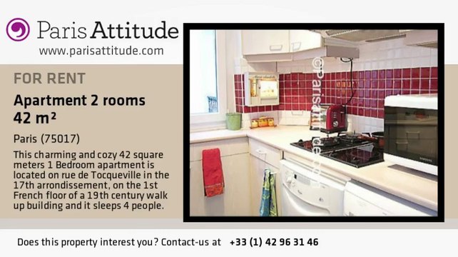 1 Bedroom Apartment for rent - Batignolles, Paris - Ref. 2870