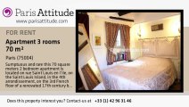 2 Bedroom Apartment for rent - Ile St Louis, Paris - Ref. 447