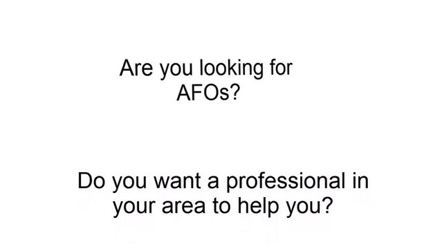 AFO Brace Chicago Heights 60412- Ankle Foot Orthosis Provider