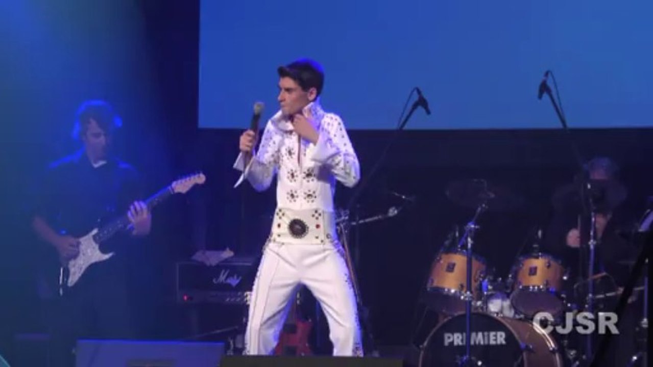 Extrait du spectacle d'Elvis de David Thibault