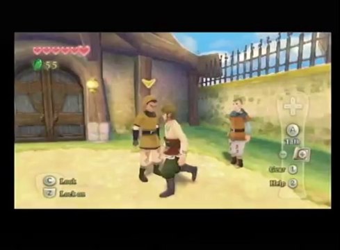 The Legend of Zelda_ Skyward Sword - Episode 3 (Rescuing the Bird, Practice Sword, Learning to Fly)