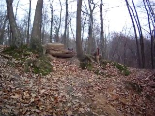 Petit gap avec mon bike d'enduro