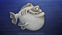 Pontus Rex - Putty Studios fishy fossil character