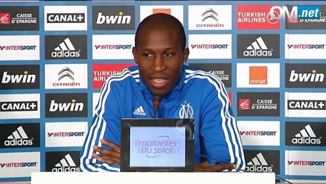 La conf' de presse de Rod Fanni avant OL-OM