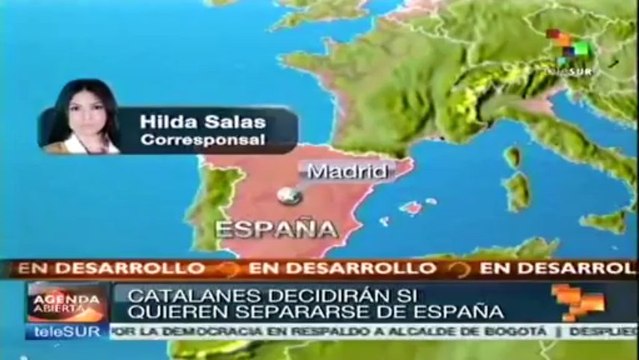 Catalanes decidirán en consulta popular si quieren separarse de España